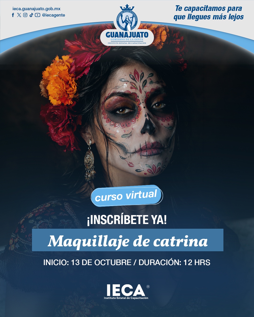 Maquillaje De Catrina
