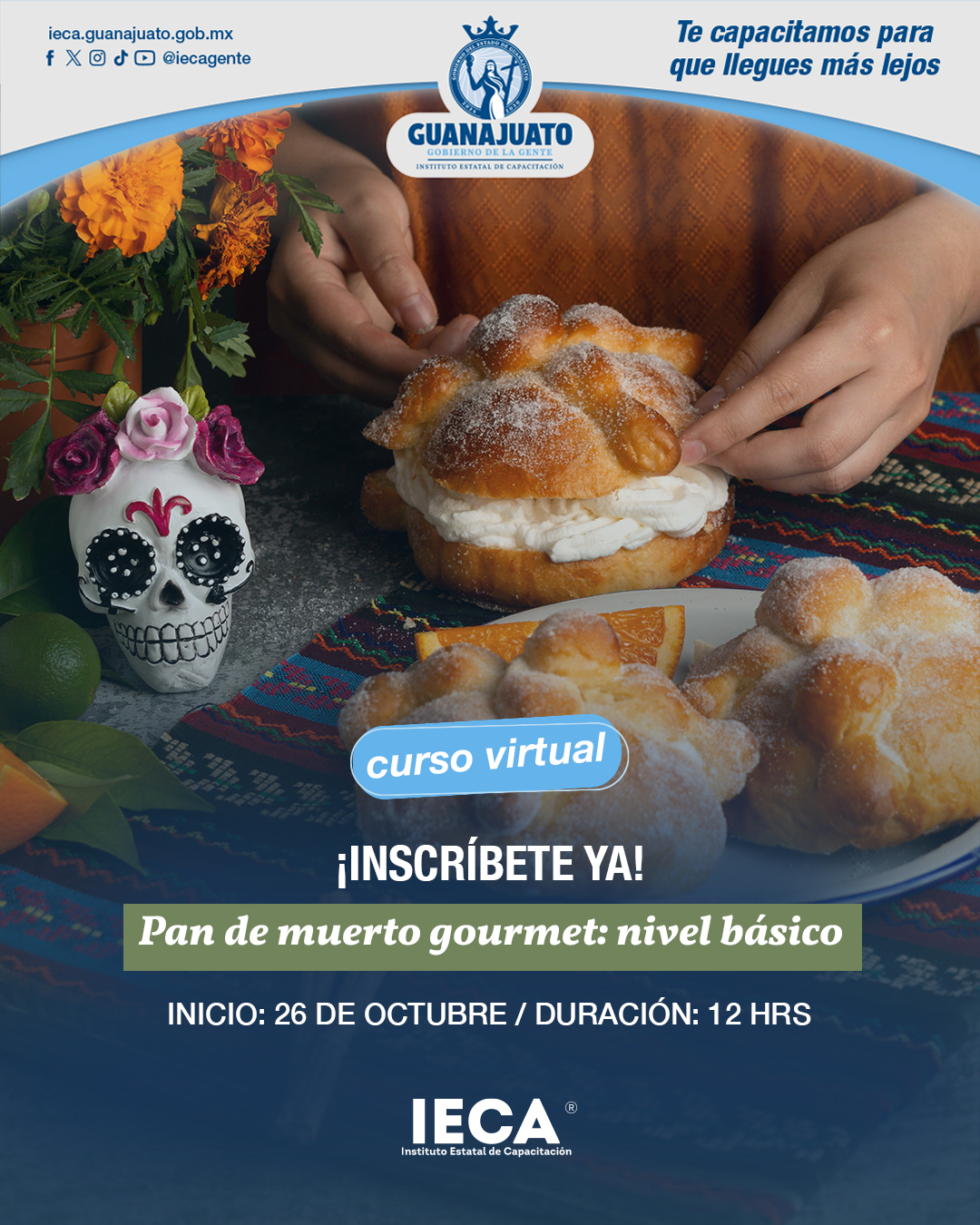 Pan De Muerto Gourmet: Nivel Básico